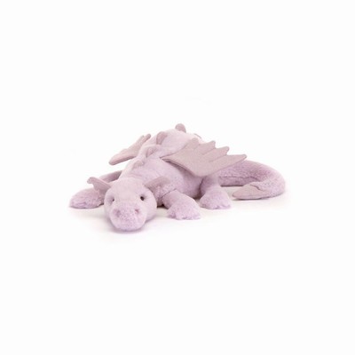 Jellycat Lavender Dragon USA | 75309GDKF